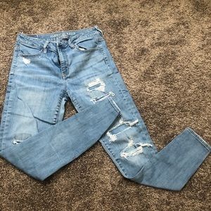 ae high rise jeggings